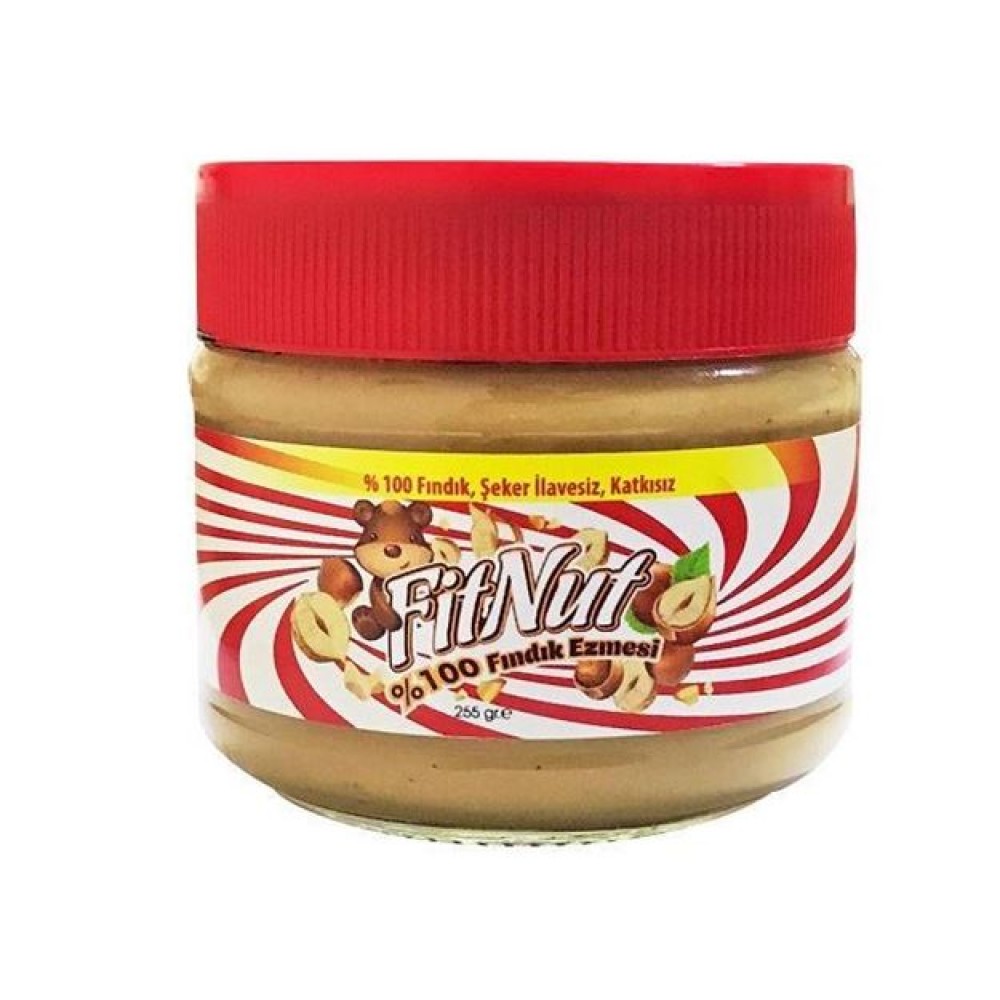 Fitnut %100 Fındık Ezmesi 255 gr